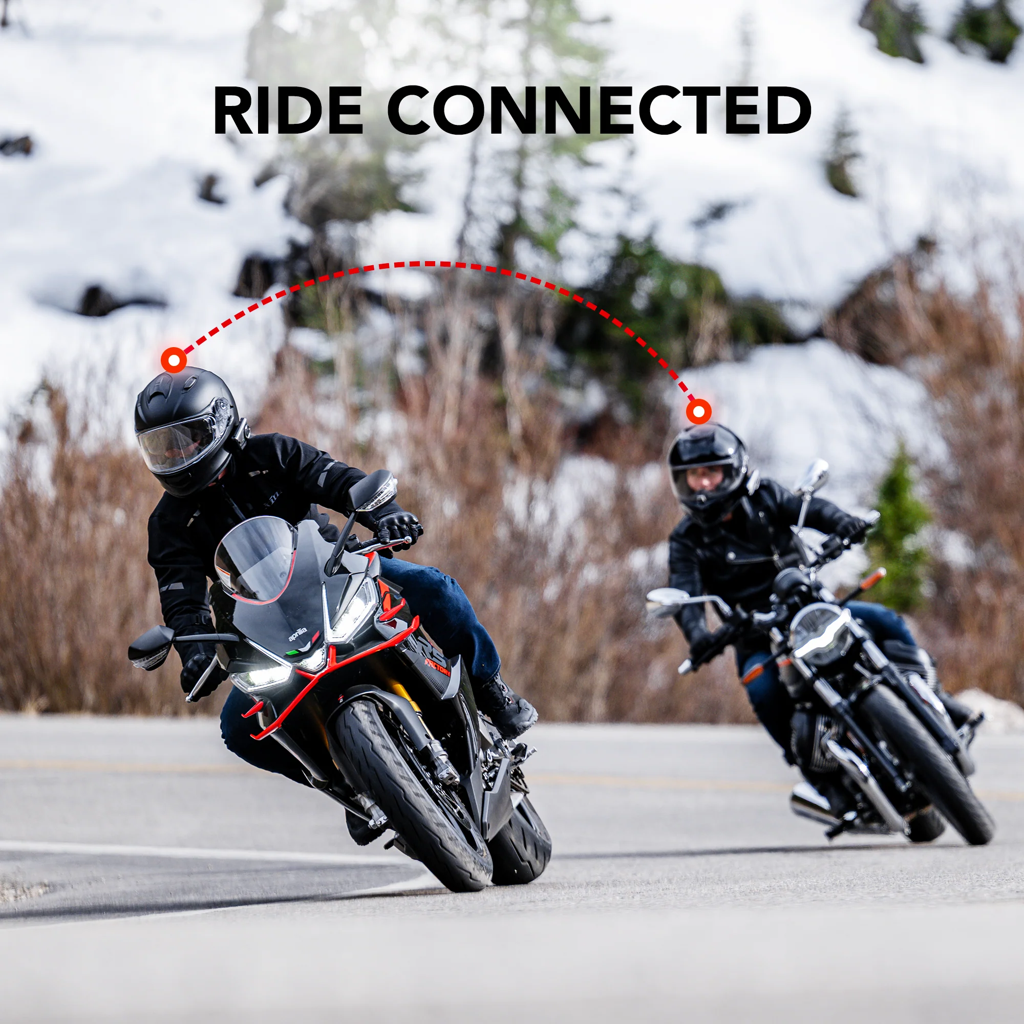 60S EVO Motorcycle Communication Headset with Sound by Bose, WAVE, Mesh, and Bluetooth Intercom - Image 11