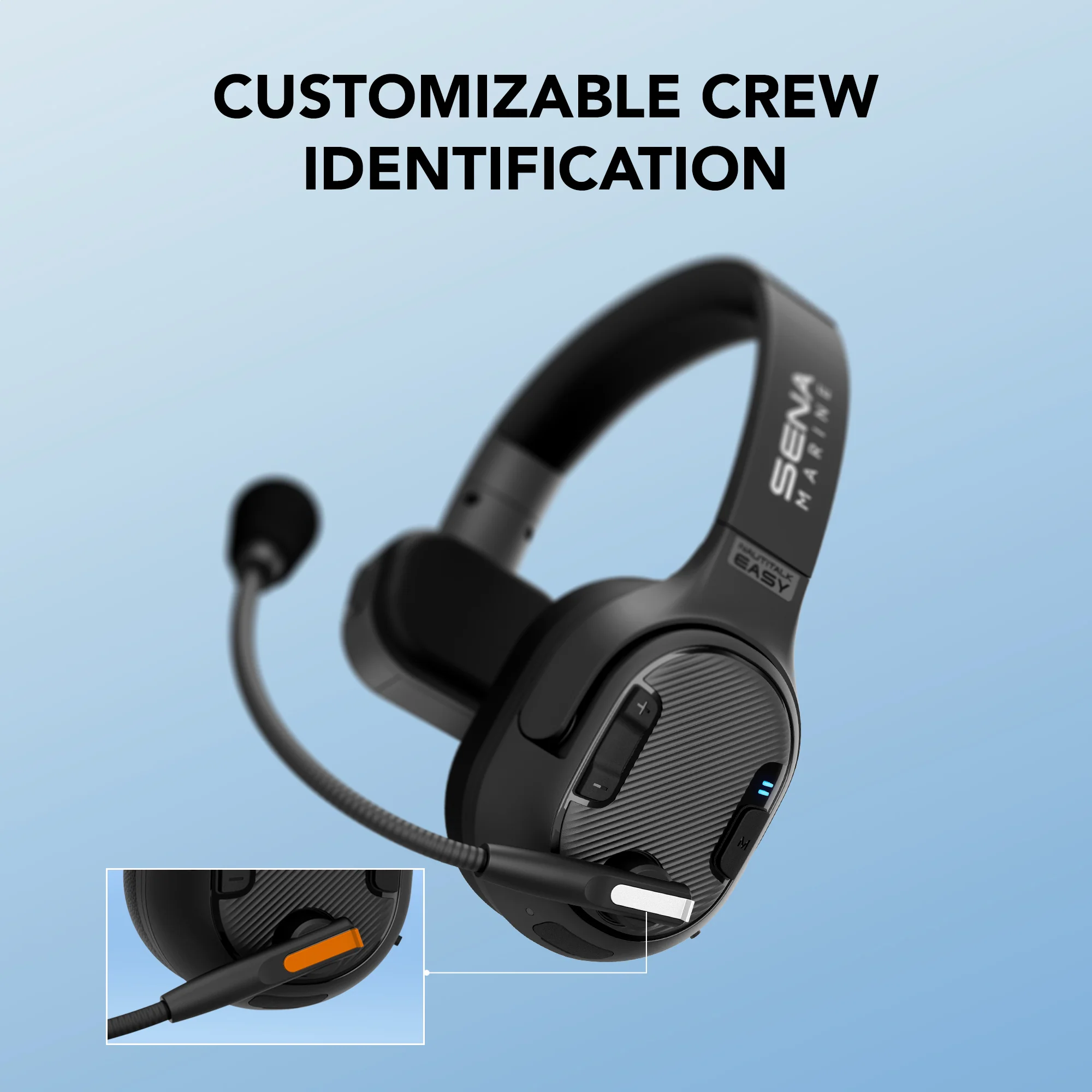 Nautitalk EASY Mono Ear Mesh Communication Headset - Image 7