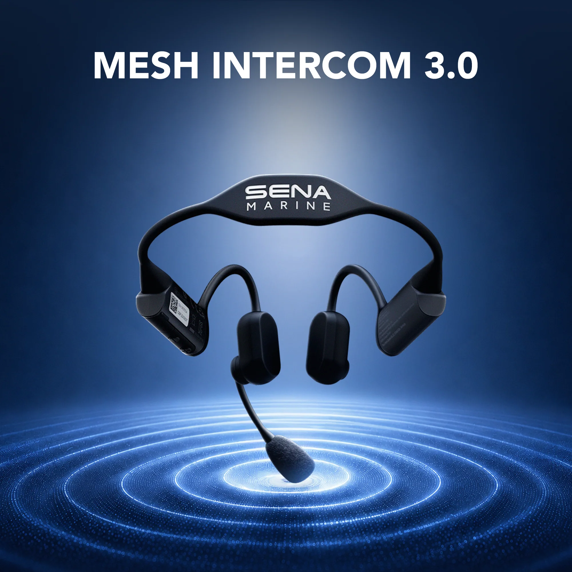 Nautitalk Open Bone Conduction Mesh Communication Headset - Image 4