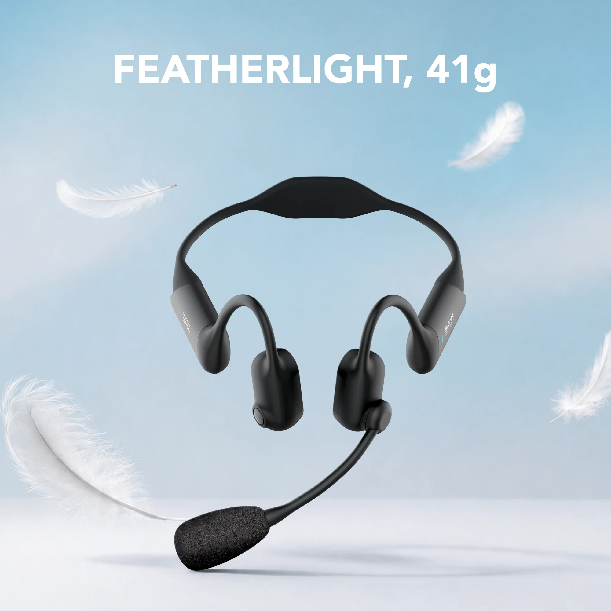 Nautitalk Open Bone Conduction Mesh Communication Headset - Image 7