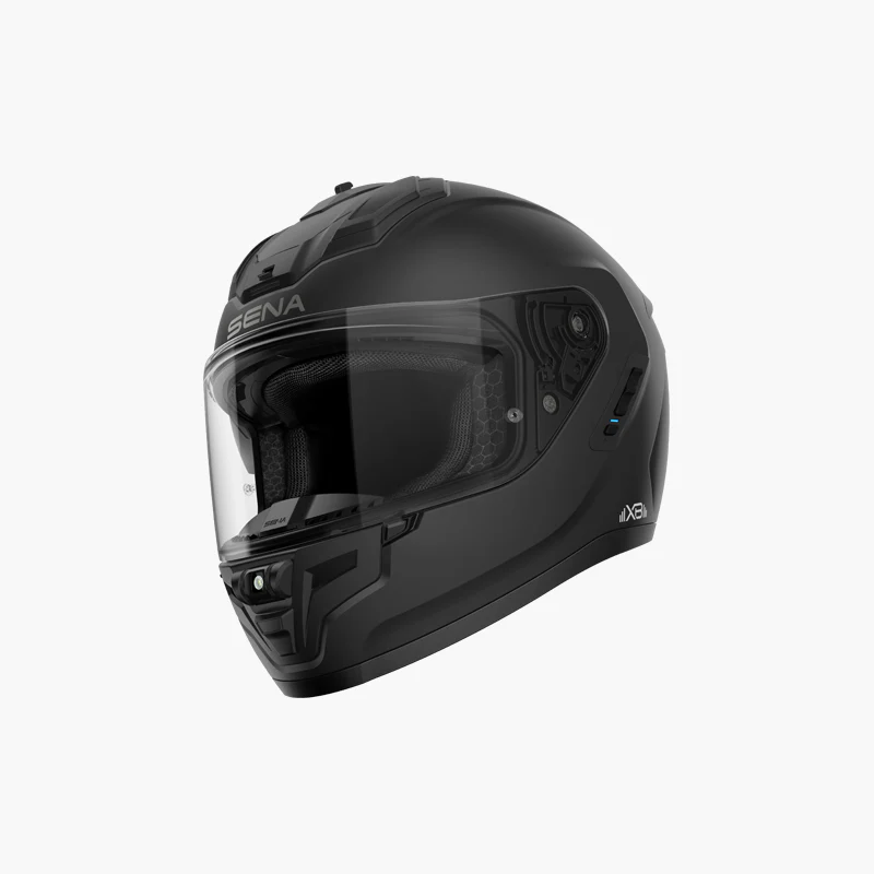 PHANTOM XB Full-face Motorcycle Helmet with Integrated Communiation System Featuring Extreme Bass